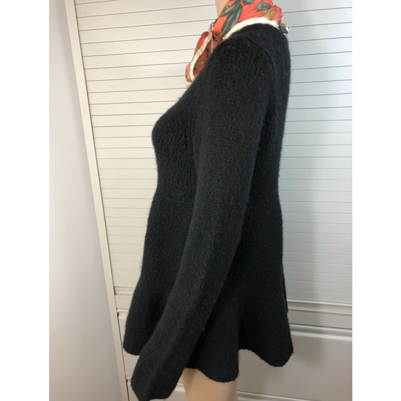 NWT Free People Women's Flared Out Wool Cardigan - Picture 3 of 4